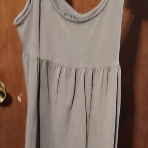 Kids Sleeveless Gray Dress